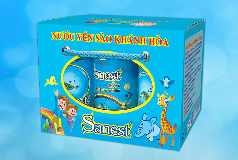 Yến sào Khánh Hòa ra mắt sản phẩm mới: Nước yến sào Khánh Hòa Sanest đóng lon dành cho trẻ em